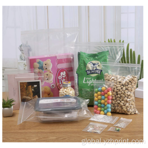 Zipper Bag Seal Plastic Mini Resealable Zip Bag Factory